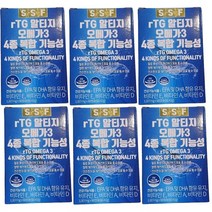 rTG 알티지 오메가3 4종복합기능성 1007mg 60캡슐 x6개, 상세페이지 참조, 6개