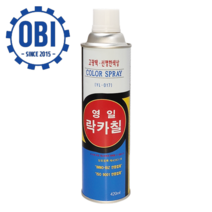 영일 락카 스프레이 420ml 27종, 분홍색, 1개
