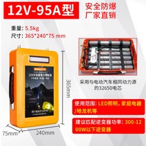 파워뱅크 만들기 리튬 폴리머 인산철 배터리 대용량 차박 캠핑용 12v 24v, 12V 피트 용량 95A 유형 (충전기) + 개