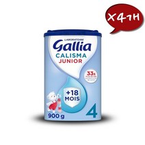 GALLIA 프랑스 분유 갈리아 칼리스마 주니어 900g 4개세트, 4개
