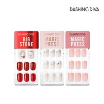 데싱디바 매직프레스 클래식 페미 네일 3종