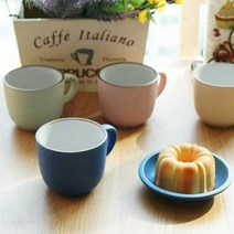 S/N_: 쉐비로즈 프로방스 머그컵 유리컵 도자기 물컵 : 5BAF04_FBG, 핑크