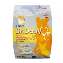 닥터도비 퍼피앤맘 건식사료, 2kg, 2개