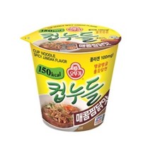 [원올] 오뚜기 신상컵누들 매콤찜닭맛 45.5g, 24개