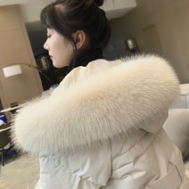 여성 남성 자켓 후드털 라쿤털 폭스퍼 모자털 교체 페이크퍼