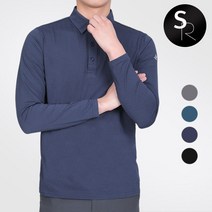 [스타일랑] 남성 봄 여름 긴팔 카라티_디베이스 티셔츠 / 95~115 사이즈까지 빅사이즈 / 프리미엄 소로나 원단 / 흡한속건 / 기능성 / 단추 카라 / 골프 등산복 추천
