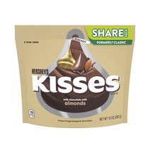 허쉬 키스 밀크 초콜릿 아몬드, 283g, 1개