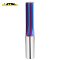 SWYBB 카바이드 기계 리머 직선 플루트 나노 코팅 CNC 홀 드릴링 도구 HRC60 경질 금속 2mm ~, 08 3.5x25x504F