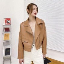 나래가 여성 가죽 자켓 라이더 인조 점퍼 캐주얼 패션 pfg80