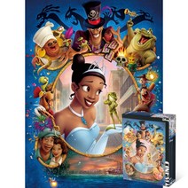 퍼즐피플 디즈니 직소퍼즐 500피스, 공주와 개구리 500피스, 500p