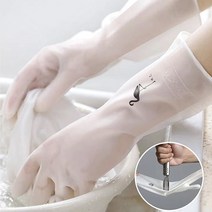 니치유 끈질긴 니트릴 고무장갑, 화이트X중(M)X3개, 1개