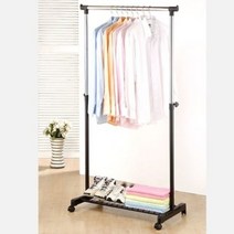 제이스토어 / KT 선반수납 이동식 1단행거 고급형블랙, Z1store 본상품선택
