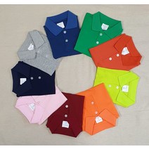 [아동복도매 하니지니] 알록달록 피케셔츠