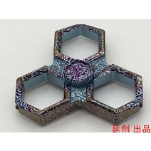 피젯 티타늄 합금 감압 아티팩트 Edc 용 스트레스 방지 슈퍼 쿨 휴대용 스피너 디펜스 가제트, 05 Horse Pattern