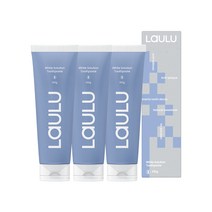라울루 화이트솔루션 미백 치약 100g, 3개