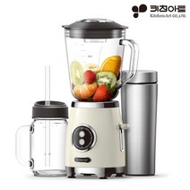 키친아트 KM-R302KF 유리 블랜더 믹서기 텀블러 티타늄 6중날 1L