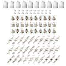 플라즈마 커터 절단 토치 연장 팁 하프늄 전극 키트 용 개