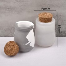실리콘 몰드 캔들 석고 제작 금형 꿀 꿀벌 항아리 DIY 보관 상자 콘크리트 공예 홈 수제 선물, [05] Style 5