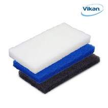 VK-5524 청소패드 리필 거친패드 파랑 바닥 천장 후드 찌든때 청소 세척 밀대 밀걸레