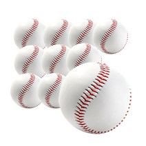 [10개 묶음] 경식 야구공 하드볼 경기연습구 딱딱한 캐치볼, 경식야구공