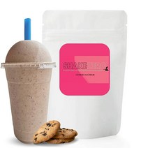 Shakezero 쿠키 & 크림 0.5-2.3kg 1-5파운드 팩 ~ 식물 기반 단백질 파우더 식사 대용 쉐이크 믹스, 1 - 5lb 패키지, 프렌치 바닐라