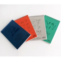 휴대용 핸드 드로잉북 크로키 A5 스케치북 작가 그림, 1개, 네이비