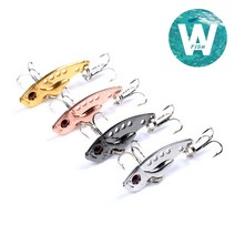 청룡조구 슬림바디 메탈바이브 3g 7g 11g, 4. 블랙(김종꾹)-7g