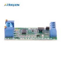 전압계 0-5V ~ 4-20mA DC 12V-24V 선형 변환 전압-전류 송신기 신호 모듈 전위차계 조정 가능한 절연 보드, 10 0-10V to 0-20MA