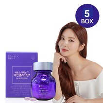 병풀콜라겐 저분자 어린콜라겐 어류 콜라겐 펩타이드 비오틴 가수분해 탄성단백질 먹는 엘라스틴 가다랑어 이소 데스모신 히알루론산 분말 가루 알약 피부 탄력 영양제 식약처 해썹 인증, 병풀콜라겐+엘라스틴 x 5통