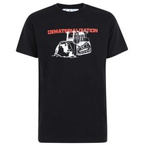 오프 화이트 오프화이트 티셔츠 OMAA027R21JER006 1025 BLACK RED