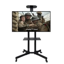 65인치 TV 이동형 거치대 삼성 엘지 티비 호환 브라켓 회의용 이동식 스탠드 회의실 LG 받침대 다이 다리, 3270인치일반형