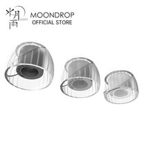 MoonDrop 스프링 팁 어쿠스틱 웨이브 가이드 + 더블지지 구조 실리콘 이어폰 Kato(3 pairs), 02 Spring Tips S