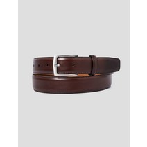 LANSMERE MAGNANNI 소가죽 벨트 - 브릭