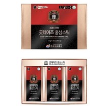 한국고려홍삼 굿데이즈 홍삼스틱 + 쇼핑백, 12g 30포, 1박스