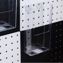 페그보 수납 트레이 아크릴 타공판 선반 보드 PEGBO 수납 공구 작업실 주방 카센터, 타입선택, D형(품)(절)