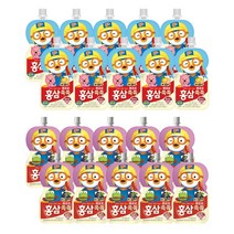 팔도 홍삼쏙쏙 배도라지 100mlx10개+포도블루베리 100mlx10개, 단품, 단품