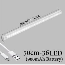 무선 센서등 led 충전식 자석 동작 감지 건전지 충전 스마트 외부 계단 아파트 현관 복도 화장실 모션 센서 LED 야간 조명 침실 장식 빛 감지기 벽 램프 옷장 방 통로, 36LED, 따뜻한 화이트