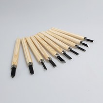 판화 조각칼 조각도 목공 끌, 조각칼(10종)