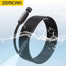 배관내시경카메라 산업용 내시경 카메라 8mm 5.5mm 3.9mm 단일 렌즈 듀얼 렌즈 리지드 케이블 스네이크 튜, 03 3m_04 3.9mm Single Rigid