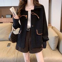 지블링코트 더플 코트 양털 카멜 반 여성 숲 알파카 노카라 키작녀 롱 숏 20대 30대 후리스 케시미어 카라