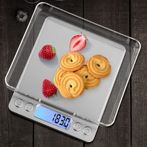 [아라아리아] 주방용 전자저울 0.1g - 1kg 핸디 정밀저울