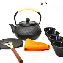 무쇠주전자 주철주전자 쇠주전자, 1.2L Xiaoding 저렴한 세트