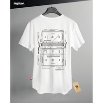 더림 코트 배구복 기능성 메쉬 쿨 라운드 드라이 빅사이즈 티셔츠, 화이트