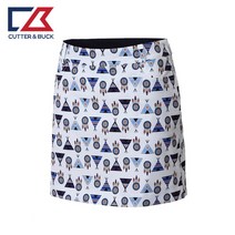 커터앤벅 여성 인디안 프린트 큐롯 스커트 1119120503 WH