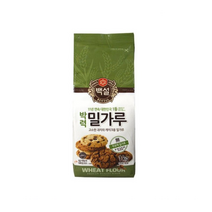 백설 박력 1등 밀가루, 1kg, 5개