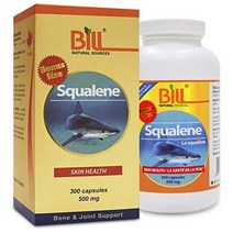 상어오일 두뇌영양제 빌 내츄럴 소스 스쿠알렌 스킨헬스 500mg 300캡슐