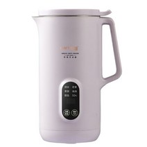 여행용 전기 포트 800ml 휴대용 주전자 다기능 건강 냄비 열 냄비 스마트 주전자 여행 삶은 물 주전자 멀티 쿠커 220v, 보라색, 영국