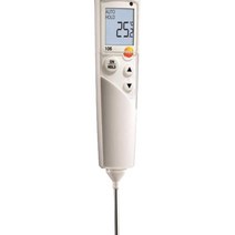 베이킹 온도계 방수 산업용 고정밀 조리용 측정 도구, testo 106 세트표준  악기 케이스