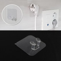 간편 코드 걸이 소프트 탭 행거 걸이