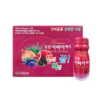 푸룬 아싸이베리 100ml 장음료, 6개